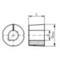 Taperlock bush 30 mm - 201230TLKR Taperlock bush 30 mm - 201230TLKR