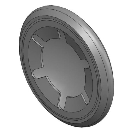 Clamping ring with cap diameter 10mm - 20151101