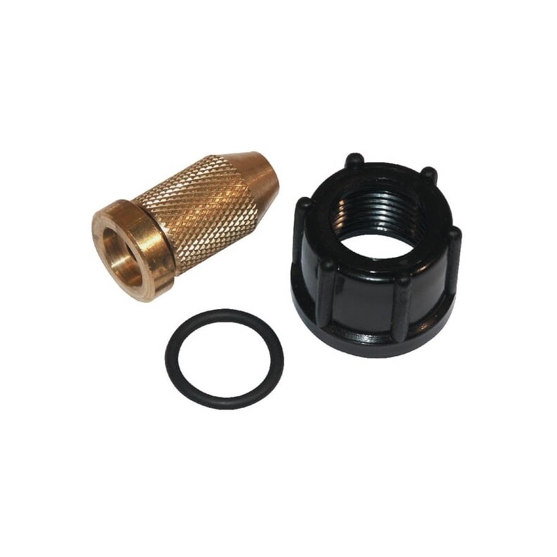 Winkelverschraubung mit O-Ring, Kunststoff - 203P