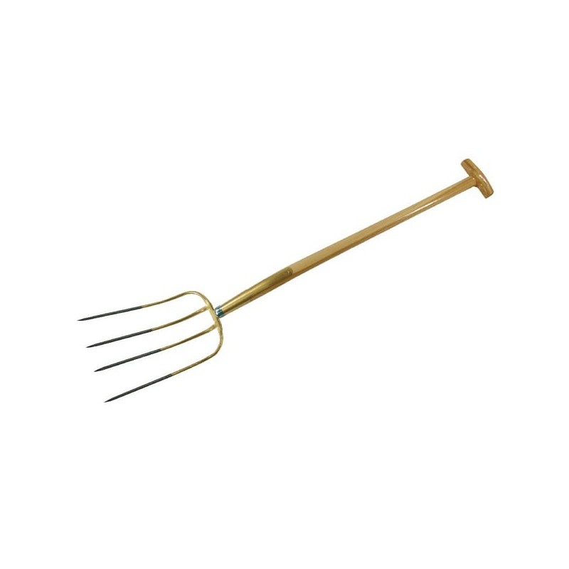 Dung fork 4 prong with spring bush handle - 2010KR