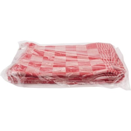 Geschirrtuch 60x65cm Rot 6ST - 2020036