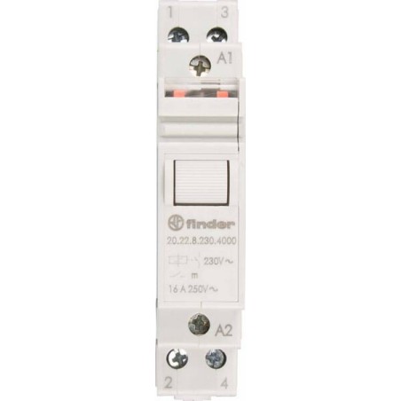 Step relay 2NO 16A 230VAC - 202282304000