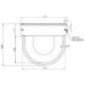 Drinking bowl with float valve SS - 202006FA Drinking bowl with float valve SS - 202006FA