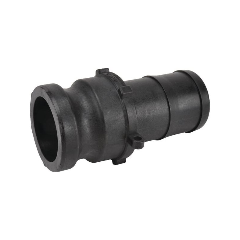 Camlock Type E 2 inch hose end polypropylene - 200E Camlock Type E 2 inch hose end polypropylene - 200E