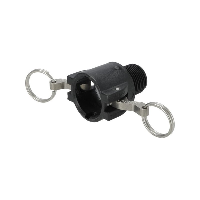 Camlock Typ B 2 Zoll Außengewinde Polypropylen - 200BB