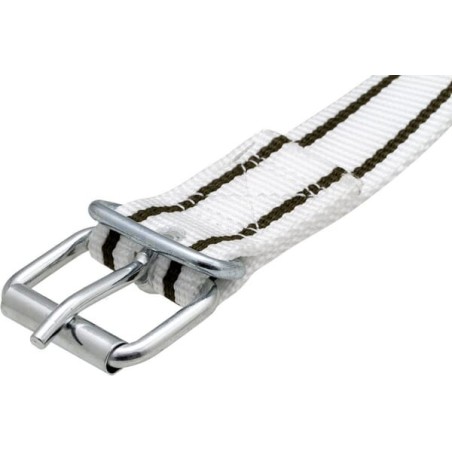 Collar 40mm 1.35cm white/black - 20878