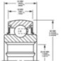 Roller bearing - 206KRRB6