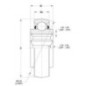 Roller bearing - 206KRRB6