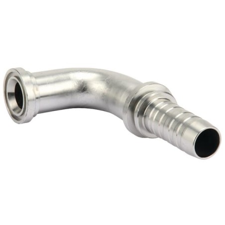 Insert DN32-50.8 flange 90 stopni - 20GS20FL90M