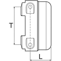 Blindkappe T4 34 mm - 219040