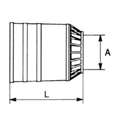 Schutztrichtermanschette lang - 219040004