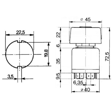 Light switch - 23108000