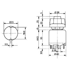 23101000 Cobo, Rotary, twist switches 