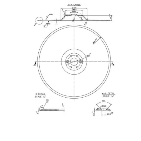 Disc 340mm - 23010201
