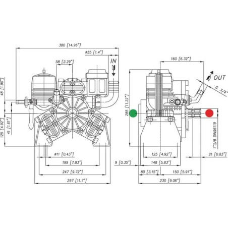 Pumpe PA 730-VC Bertolini - 237000973VC