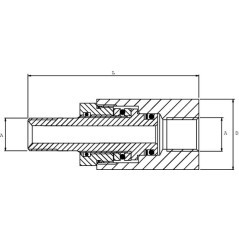 Rotary coupling 2 180 stopni - 235932