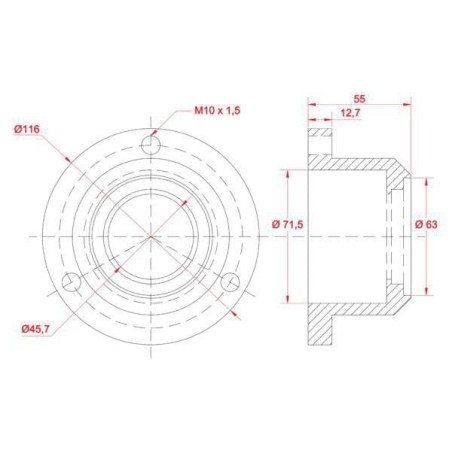 Hub - 23246101