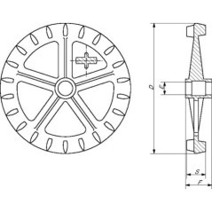 Crosskill-Ring, 520 mm - 238376N