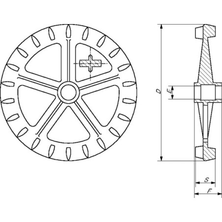 Crosskill-Ring, 520 mm - 238376N
