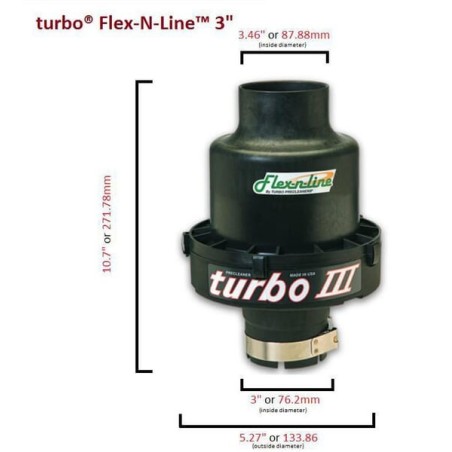 Luftvorfilter turbo 3 flex-n-line, Typ 50-3 Zoll - 211330002