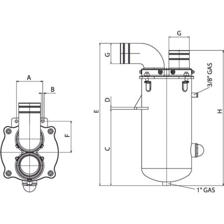 Syphon 5000-10.000 rpm Battioni Pagani - 213D