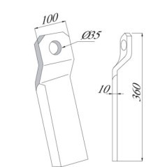 Blade RH - 222RZ3