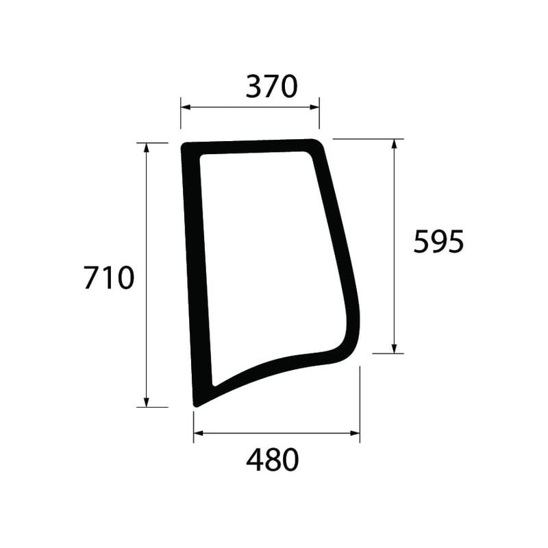 Side window - 222812010650N