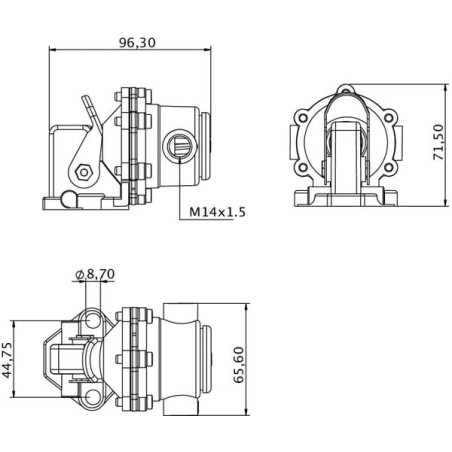 Kraftstoffpumpe SLH - 245191900KR