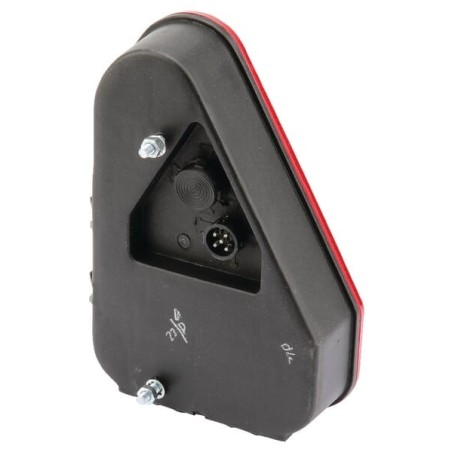 Rear light LH triangular, 12V, red/amber, bolt on, Earpoint III by Aspöck - 244700007