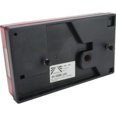 Rear light LH rectangular, 12V, red/amber, bolt on, Multipoint by Aspöck - 245000157