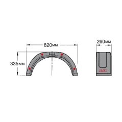 245823 AL-KO, Fenders 