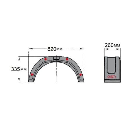 Kotflügel PVC E2680 - 245823