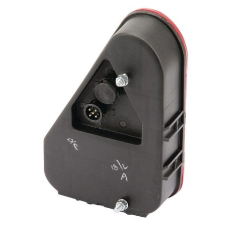 Rear light RH triangular, 12V, red/amber, bolt on, Earpoint III by Aspöck - 244810007