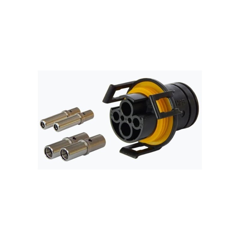 4 pins plug set for ISOBUS socket - 251265JAE