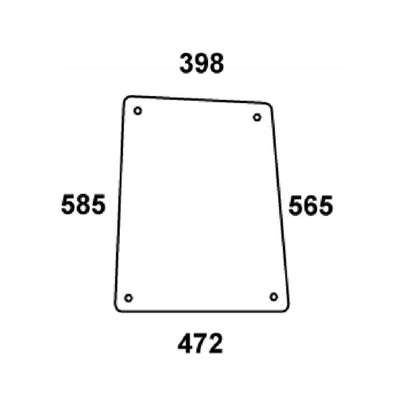 Side glass - 247810040300N Side glass - 247810040300N
