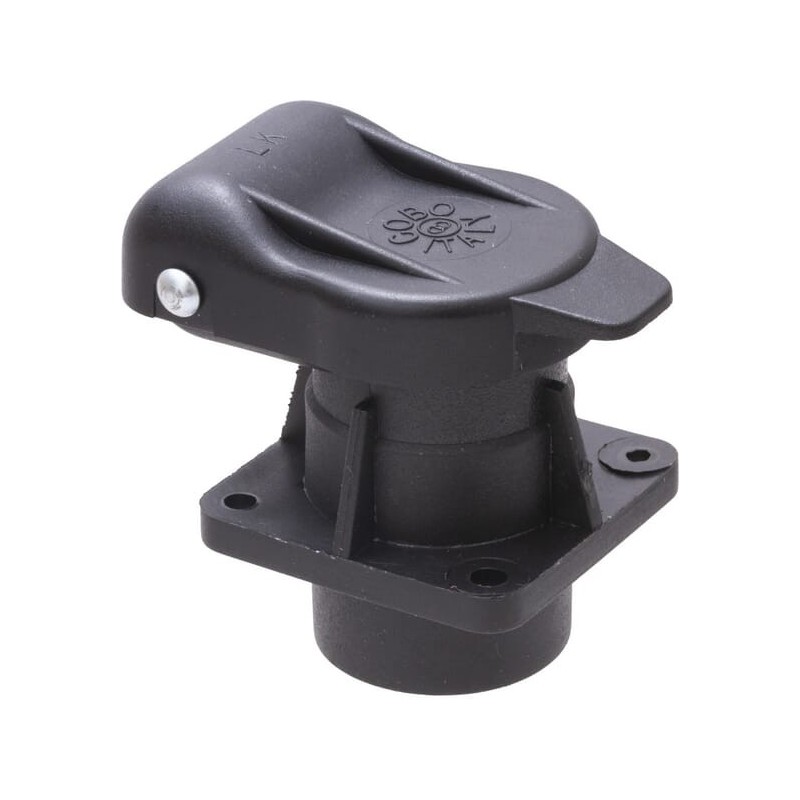 3-Pole Flush Mount Socket - 25035100
