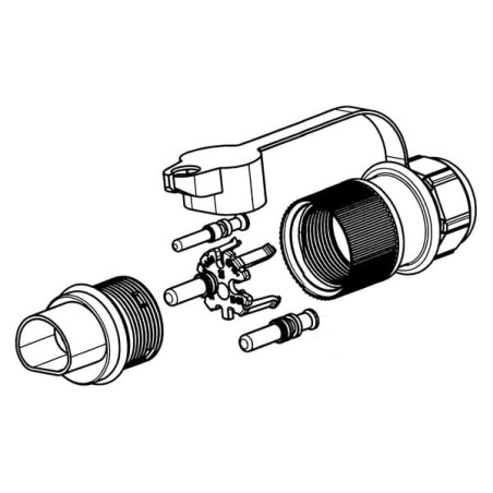 Stecker 3-polig 6-24V32A - 251267JAE