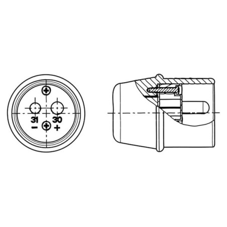 Stecker NATO 207A/70mm² - 251207JAE