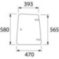 Side window - 247811040010N Side window - 247811040010N