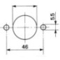 Socket 2-pole - 25001100 Socket 2-pole - 25001100