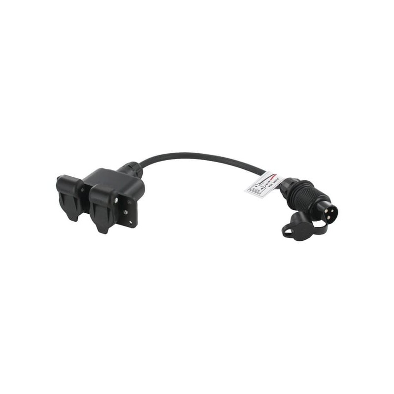 Steckdose 3-pol doppeltStecker - 25036100PD Steckdose 3-pol doppeltStecker - 25036100PD