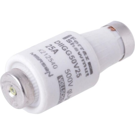 Fuse 500V 25A Length 50mm - 25ATDTII