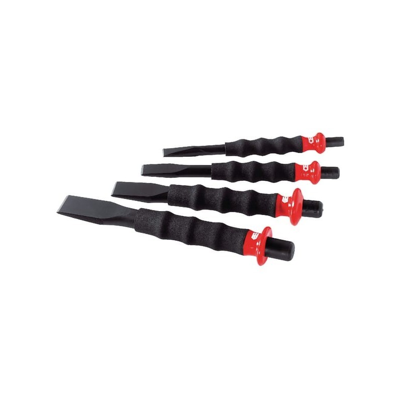 Flat chisel set with handle - 263GJ4 Flat chisel set with handle - 263GJ4