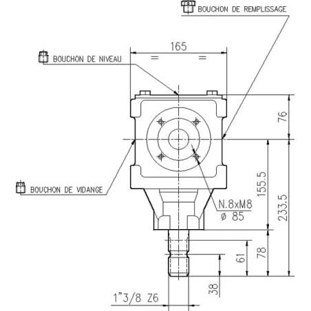 Gearbox T-27A 11 - 267043