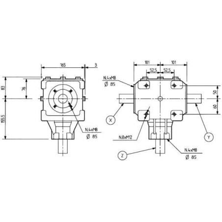 Gearbox T-27A 11 - 267006