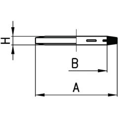 Podkładka średnica 21.2x26x1.9 mm średnica 1/2 cali, tworzywo sztuczne Camozzi - 266112