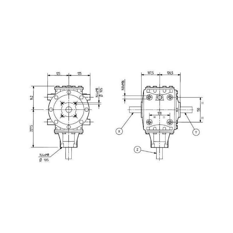 Getriebe T-269A 11 - 269375