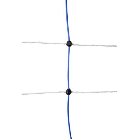 Siatka na dzikie zwierzęta TitanNet 50 m / 145 cm niebiesko/biała podwójny kolec AKO - 27380