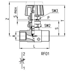 283918 Camozzi, Cable assembly 