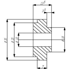 Buchse 3 mm Bison - 281420Z